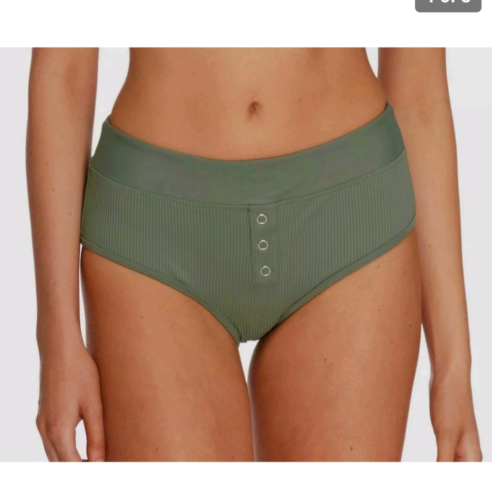 Body glove ribbed bikini bottom Medium
